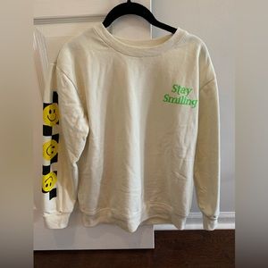 Freeze Stay Smiling Crew Sweatshirt Size Medium